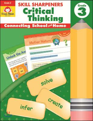 Skill Sharpeners: Critical Thinking, Grade 3 Workbook