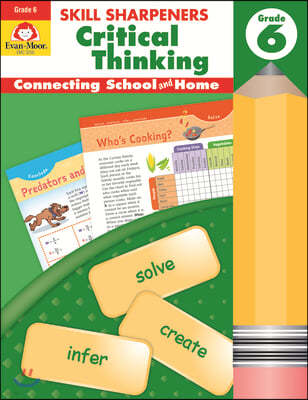Skill Sharpeners Critical Thinking, Grade 6