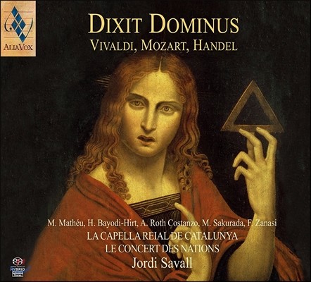 Jordi Savall / Le Concert des Nations 주께서 말하기를 (딕시트 도미누스) - 비발디 / 모차르트 / 헨델 (Dixit Dominus - Vivaldi / Mozart / Handel) 조르디 사발, 르 콩세르 데 나시옹