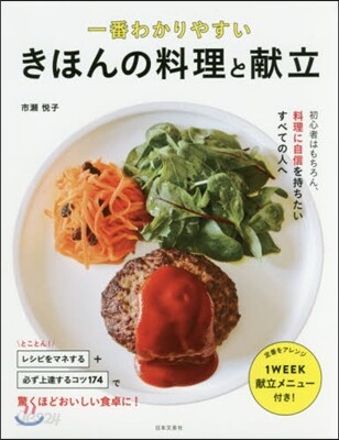 一番わかりやすいきほんの料理と獻立