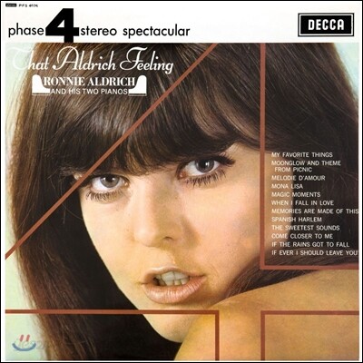 Ronnie Aldrich 댓 알드리치 필링 - 로니 알드리치와 두 피아노 (That Aldrich Feeling - Ronnie Aldrich and His Two Pianos) [LP]
