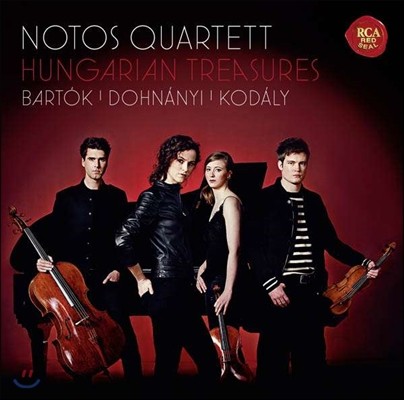 Notos Quartett 밡 Ʈ - ٸ / 峪 / ڴ: ǾƳ  (Hungarian Treasures - Bartok / Dohnanyi / Kodaly) 佺 ⸣