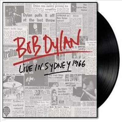 Bob Dylan — Live In Sydney 1966 (Australia Version) 앨범 커버