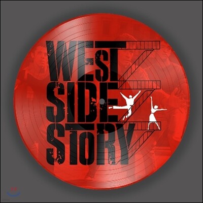 Leonard Bernstein — 웨스트 사이드 스토리 뮤지컬 영화음악 (West Side Story OST - Music by Leonard Bernstein 레너드 번스타인) 앨범 커버