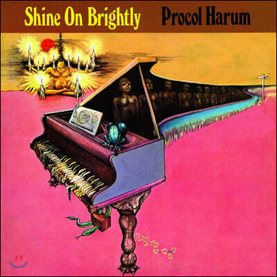 Procol Harum — 2집 Shine On Brightly 앨범 커버