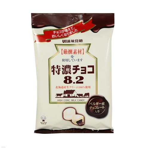 [일본사탕] 토쿠노 밀크 초코 8.2 캔디