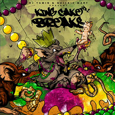 DJ Yamin — King Cake Breaks 1 앨범 커버