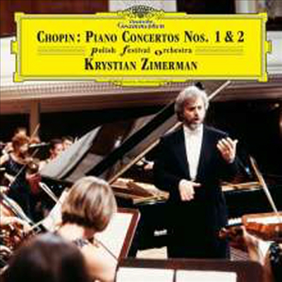 Krystian Zimerman — 쇼팽: 피아노 협주곡 1번 & 2번 (Chopin: Piano Concertos Nos.1 & 2) - Krystian Zimerman 앨범 커버