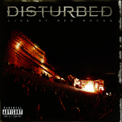 Disturbed — Disturbed - Live At Red Rocks 앨범 커버