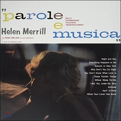 Helen Merrill (ﷻ ޸) - Parole e Musica [LP]