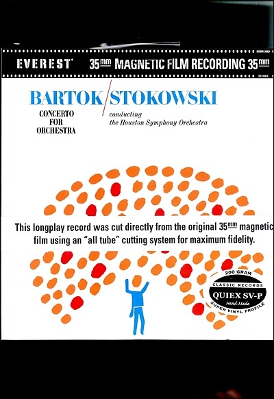 Stokowski, Boston Symphony Orchestra — 바르톡 : 관현악을 위한 협주곡 - 스토코프스키 앨범 커버