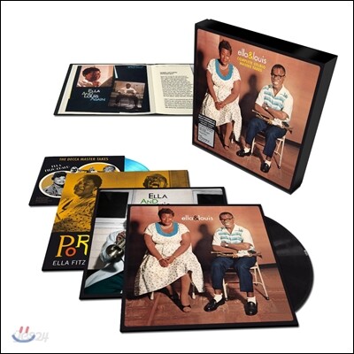 Ella Fitzgerald & Louis Armstrong (엘라 피츠제럴드 & 루이 암스트롱) - Ella & Louis Complete Studio Master Takes (엘라 앤 루이스) [6LP]