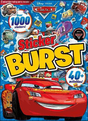 Disney Pixar Cars3 Sticker Burst : 1000 Stickers