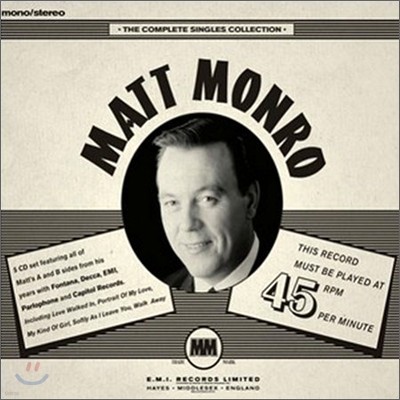 Matt Monro - Complete Singles Collection