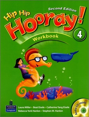 Hip Hip Hooray 4 : Workbook (Book & CD)