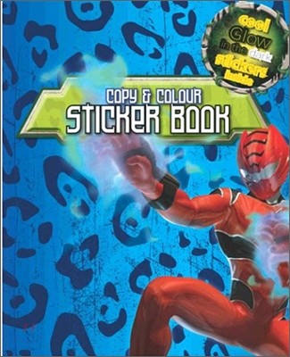 Disney Copy Colour Sticker Book : Power Rangers
