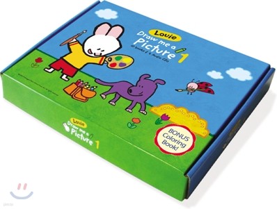 Louie Draw Me a Picture Set 1 (Book & CD)