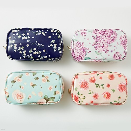 Floral Rectangle Pouch