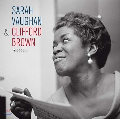 Clifford Brown,Herbie Mann,Sarah Vaughan,Jimmy Jones,Roy Haynes,Paul Quinichette — Sarah Vaughan (사라 본) - With Clifford Brown 앨범 커버