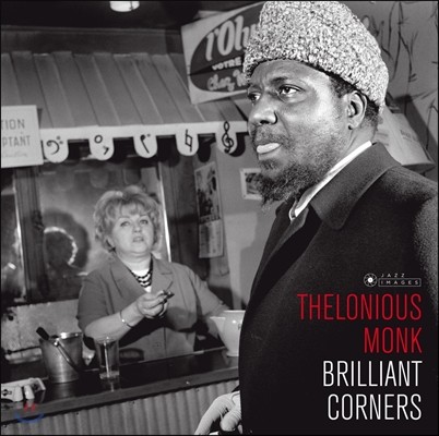 Ernie Henry,Max Roach,Clark Terry,Sonny Rollins,Thelonious Monk,Paul Chambers,Oscar Pettiford — Thelonious Monk (텔로니어스 몽크) - Brilliant Corners 앨범 커버