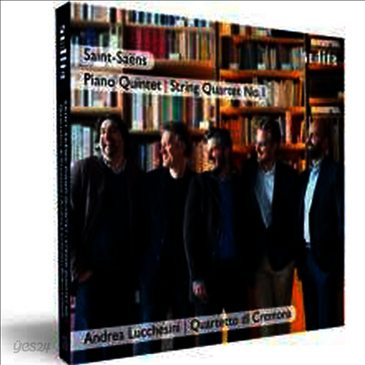생상스: 피아노 오중주 & 현악 사중주 1번 (Saint-Saens: Piano Quintet & String Quartet No.1)(CD) - Quartetto di Cremona