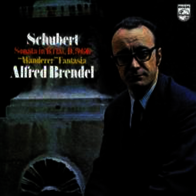 Alfred Brendel — 슈베르트: 방랑자 환상곡 & 피아노 소나타 21번 (Schubert: Wandererfantasie D.760 & Piano Sonata No.21) - Alfred Brendel 앨범 커버