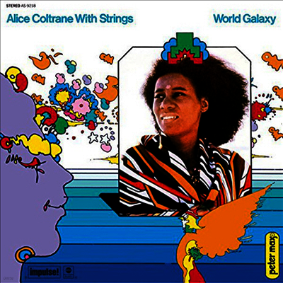 Alice Coltrane — World Galaxy (Remastered)(Limited Edition)(Back To Black Series)(MP3 Voucher) 앨범 커버