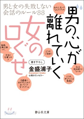 男の心が離れていく女の口ぐせ