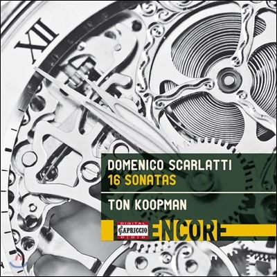 Ton Koopman ޴ īƼ: 16 ҳŸ [ڵ ] (Domenico Scarlatti : 16 Sonatas)  