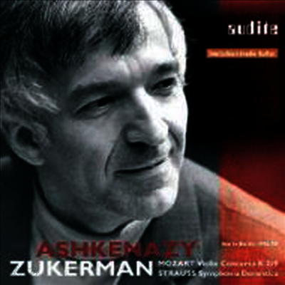 모차르트 : 바이올린 협주곡 K219 & 슈트라우스 : 가정교향곡 (Mozart : Violin Concerto K 219 & R Strauss : Symphonia Domestica)(CD) - Vladimir Ashkenazy