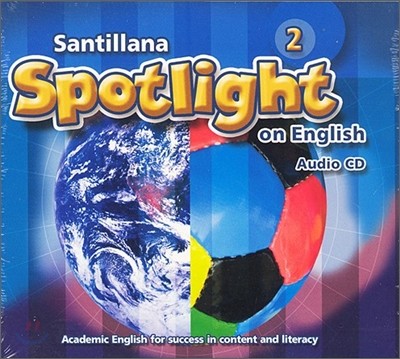 Santillana Spotlight on English 2 : Audio CD