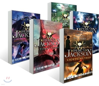 Percy Jackson and the Olympians #1 - 5 set