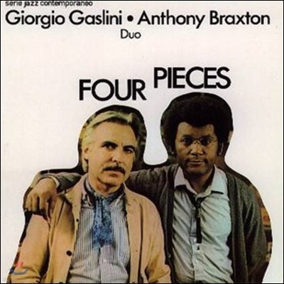 Giorgio Gaslini, Anthony Braxton — Four Pieces 앨범 커버