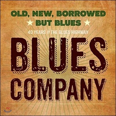 Blues Company — Old, New, Borrowed But Blues 앨범 커버