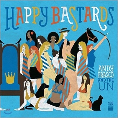 Andy Frasco & The U.N. — Happy Bastards 앨범 커버