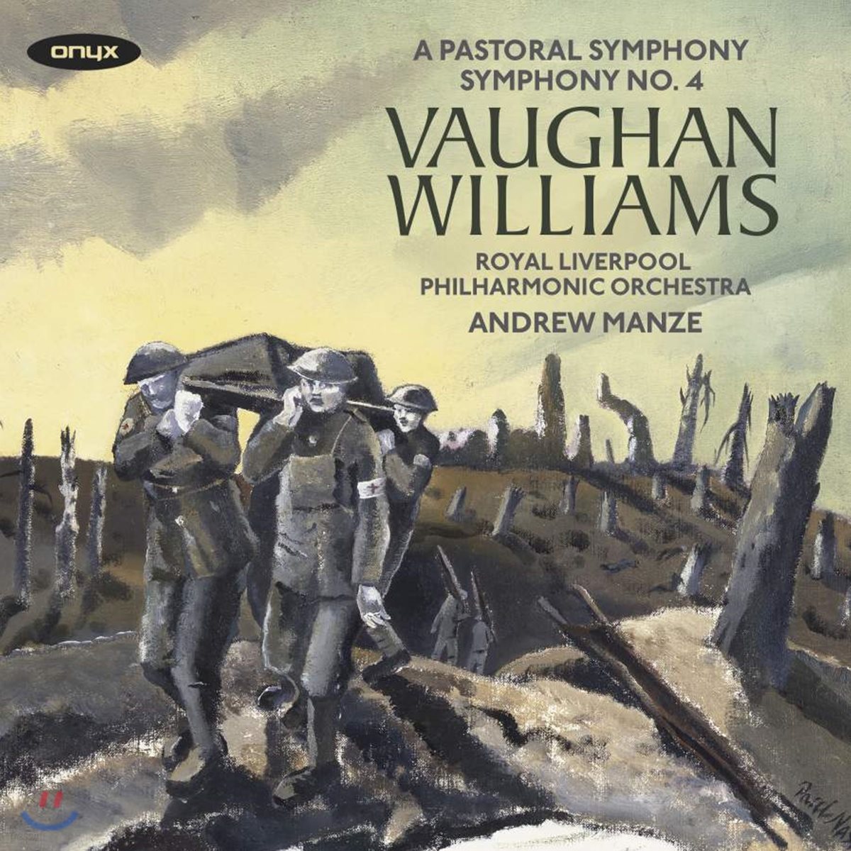 Andrew Manze 본 윌리엄스: 교향곡 2집 - 4번, 3번 '전원 교향곡' (Vaughan Williams: Symphonies Vol. 2 - No.3 'A Pastoral Symphony', No.4) 앤드류 맨지, 로열 리버풀 필하모닉 오케스트라