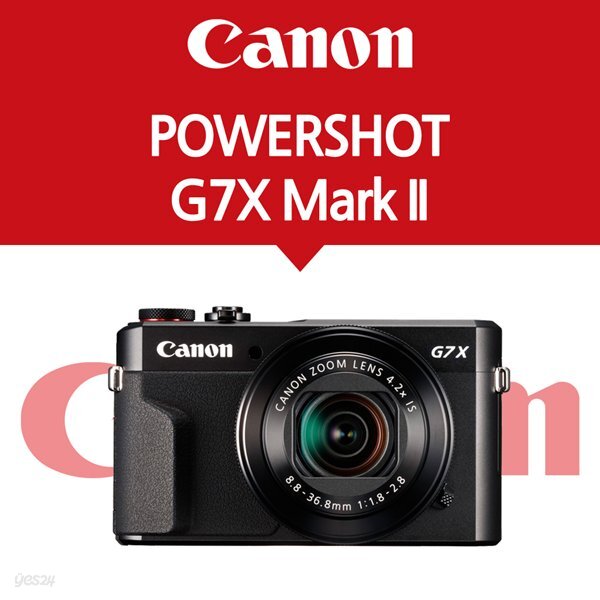 [캐논정품] PowerShot G7X Mark II 디지털 카메라+SD16G