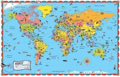 Rand McNally World Map