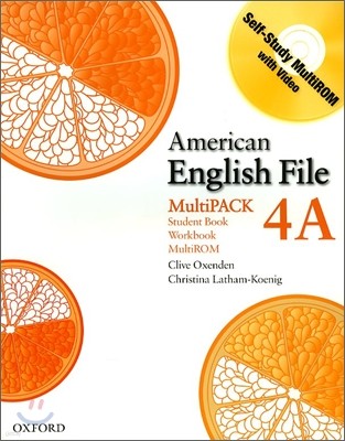 American English File 4A : Student Book/Workbook with CD-ROM