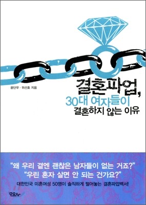 결혼파업, 30대 여자들이 결혼하지 않는 이유