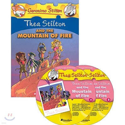 Geronimo Stilton : Thea Stilton and the Mountain of Fire (Book & CD)