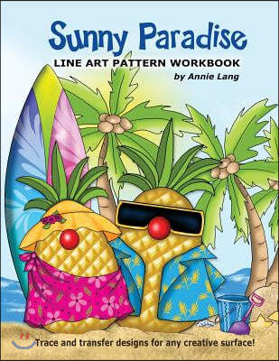 Sunny Paradise: Line Art Pattern Book