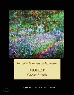Artist's Garden at Giverny: Monet cross stitch pattern
