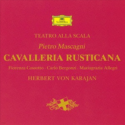 ī: īٷ 罺Ƽī (Mascagni: Cavalleria Rusticana) (Ltd. Ed)(UHQCD)(Ϻ) - Herbert Von Karajan