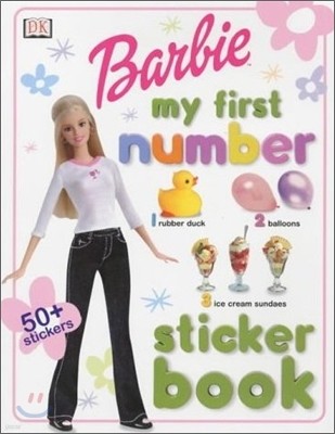 Barbie Sticker Book : My first Number