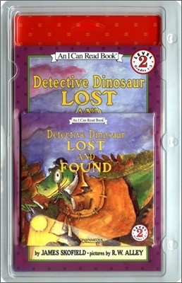 [I Can Read] Level 2-29 : Detective Dinosaur Lost and Found (Book & CD)