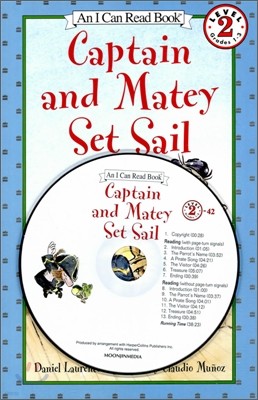 [I Can Read] Level 2-42 : Captain and Matey Set Sail (Book & CD)