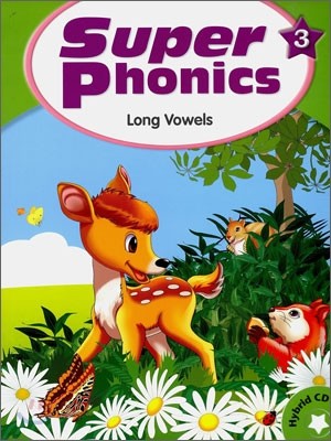 Super Phonics 3 Long Vowels : Student Book (Book & CD)