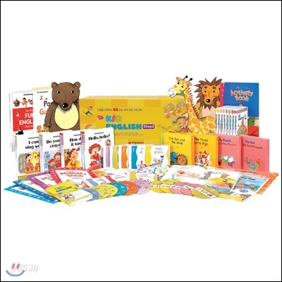 이보영의 키드 잉글리쉬 스텝2 (KID ENGLIGH STEP2) [사은품] 액티비티 스티커북1권