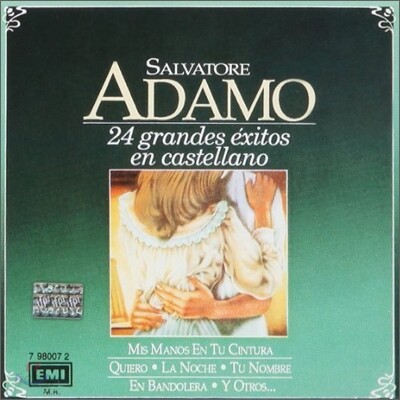 Salvatore Adamo - 24 Grandes Exitos En Castellan (스페인어 베스트 앨범)